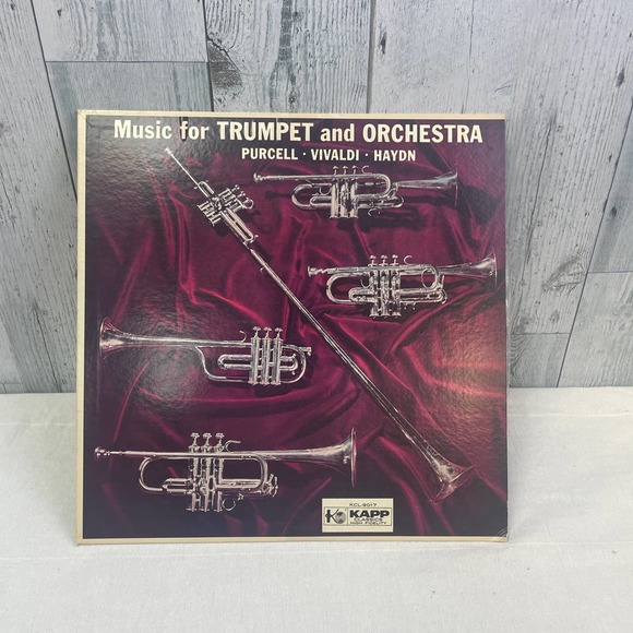 Vintage Music For Trumpet and Orchestra Haydn Vivaldi Vinyl LP Record Album - Picture 1 of 2